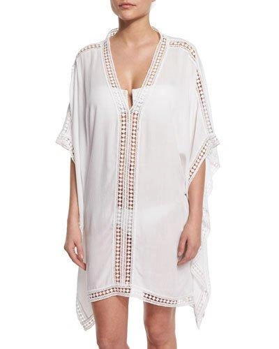 Tommy Bahama Lace Trim Tunic Swim Cover-up - Exclusive In White