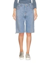 MM6 MAISON MARGIELA DENIM SHORTS,42625397EG 5