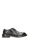 MARSÈLL CETRIOLO LARGE BLACK LEATHER LACE UP,8681341
