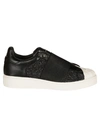 MOA M.O.A. ELASTIC STRAPPED GLITTERED SNEAKERS,M600