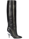 MAISON MARGIELA cutout heel knee high boots,S39WW0024SY090212171943