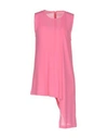 DONDUP DONDUP WOMAN TOP PINK SIZE XS VISCOSE, POLYAMIDE,12081082HH 6