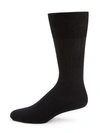 Falke Luxury No. 13 Sea Island Cotton Socks In Black