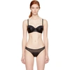 STELLA MCCARTNEY Black Cherie Sneezing Contour Balconette Bra