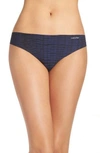 CALVIN KLEIN INVISIBLES THONG,D3507