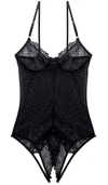 Only Hearts Whisper Sweet Nothings Coucou Bodysuit In Black
