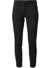 DONDUP DONDUP CROPPED CHINO TROUSERS - BLACK,DP066RS004DPTD11086844