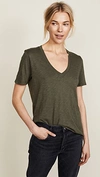 SPLENDID COTTON MODAL SLUB V TEE