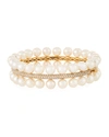 ASSAEL AKOYA PEARL TWO-ROW DIAMOND-TRIM BRACELET,PROD205590098