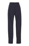 JW ANDERSON PINSTRIPED COTTON STRAIGHT-LEG PANTS,TR18WR18