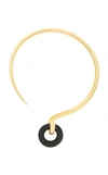 CHARLOTTE CHESNAIS SWING WOOD AND GOLD-DIPPED NECKLACE,17CO014VEBO