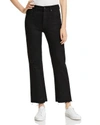 DEREK LAM 10 CROSBY GIA ANKLE MID-RISE CROPPED JEANS,JE101MSBL