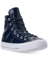 CONVERSE WOMEN'S CHUCK TAYLOR HIGH-TOP PATENT CASUAL SNEAKERS FROM FINISH LINE