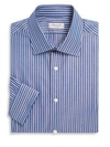 CHARVET Striped Cotton Dress Shirt,0400093810981