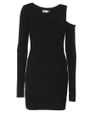 AMIRI Ribbed cotton and cashmere dress
