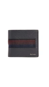 PAUL SMITH STRIPE WEBBING BILLFOLD WALLET