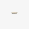 Ileana Makri 14k Yellow Gold Thread Band Y-d Diamond Ring In Metallic