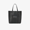 BALENCIAGA BALENCIAGA BLACK EVERYDAY LEATHER TOTE BAG,475201D6W2N12444175