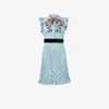 GUCCI GUCCI EMBROIDERED CLUNY LACE DRESS,475282ZJD1612230076