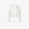 VETEMENTS VETEMENTS BLOUSE LINED CROPPED TAILORED JACKET,WAH18JA412468984