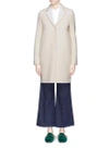 HARRIS WHARF LONDON 'Cocoon' pressed virgin wool coat