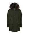 WOOLRICH ARCTIC FUR-TRIMMED PARKA,P000000000005722000