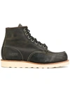 Red Wing Shoes Men's "classic Moc" Lace-up Boots In Brown