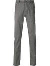 JACOB COHEN JACOB COHEN SLIM FIT TAILORED TROUSERS - GREY,BOBBYWOOL00802N12444854