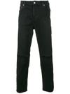 Ksubi Black Chitch Chop Grave Jeans In Black