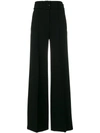 THEORY BELTED STRETCH HIGH WAIST TROUSERS,H090620912462645