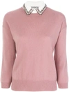 ESSENTIEL ANTWERP CLASSIC KNITTED SWEATER,OFISHO12454088