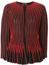 ALEXANDER MCQUEEN piped detail top,493377Q1WHE12449394