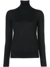 Polo Ralph Lauren Turtleneck Jumper In Black