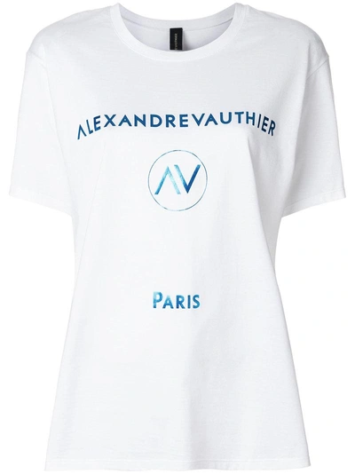 Alexandre Vauthier Foil Logo T-shirt