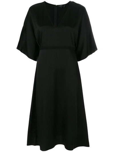 THEORY KENSINGTON V-NECK DRESS H080961312462672