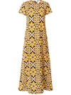 La Doublej Palazzo Swing Dress In Yellow