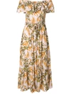 La Doublej Double Love Polinesia Dress In Yellow