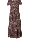 La Doublej Double Love Domino Rosa Dress In Pink