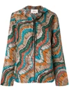 La Doublej Fiammiferi Windy Jacket In Multicolour