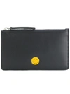 ANYA HINDMARCH Smiley zipped card case,96053312420823