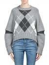 ALEXANDER MCQUEEN Plaid Wool Sweater