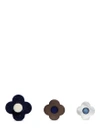 LARDINI Mix floral lapel button set