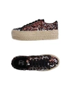 JC PLAY BY JEFFREY CAMPBELL JC PLAY BY JEFFREY CAMPBELL WOMAN ESPADRILLES COCOA SIZE 8 TEXTILE FIBERS,11213028PG 13