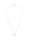 RUIFIER 'Smitten' 18k rose gold pendant necklace