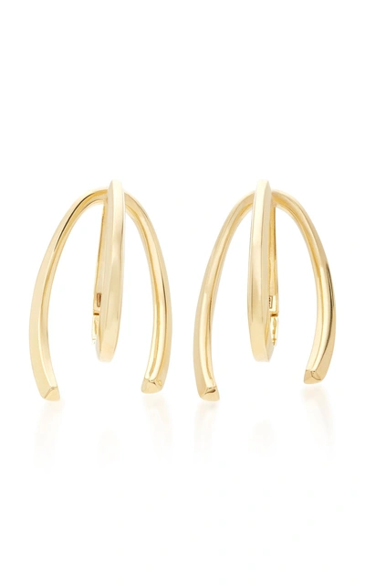 Bea Bongiasca Honeysuckle 9k Gold Long Earrings
