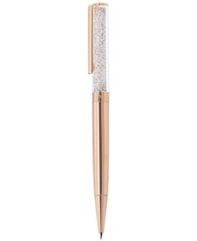 Swarovski Crystalline Pen In Rose Gold