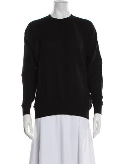 Pre-owned 9seed Crew Neck Long Sleeve Sweatshirt W/ Tags In Black