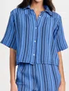 9seed Encinitas Top In Blue Lagoon In Multi