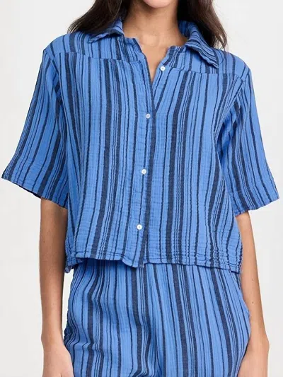 9seed Encinitas Top In Blue Lagoon In Multi