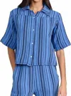9seed Encinitas Top In Blue Lagoon In Multi